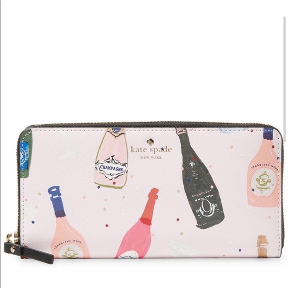 kate spade Handbags - Kate Spade Champagne Accordion Wallet